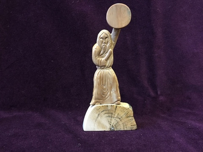 Шаман, миниатюра из бивня мамонта
