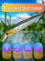 Воблер TsuYoki DRAGA 130SP 200