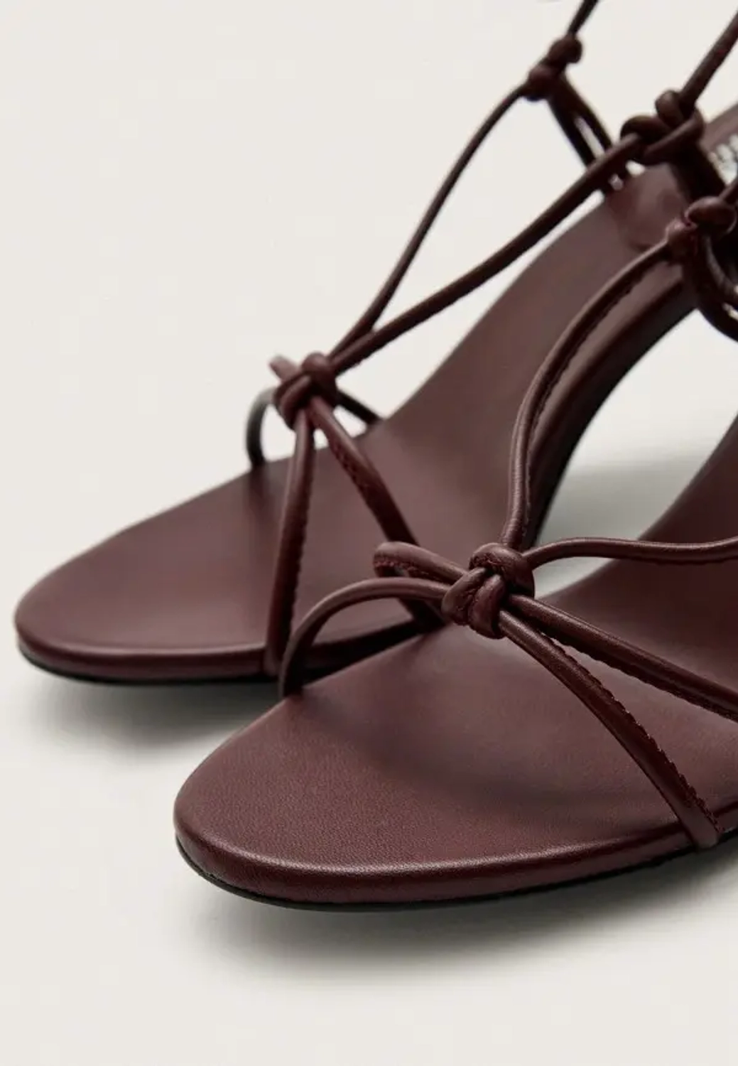 Босоножки Grate x Choux, бордовые