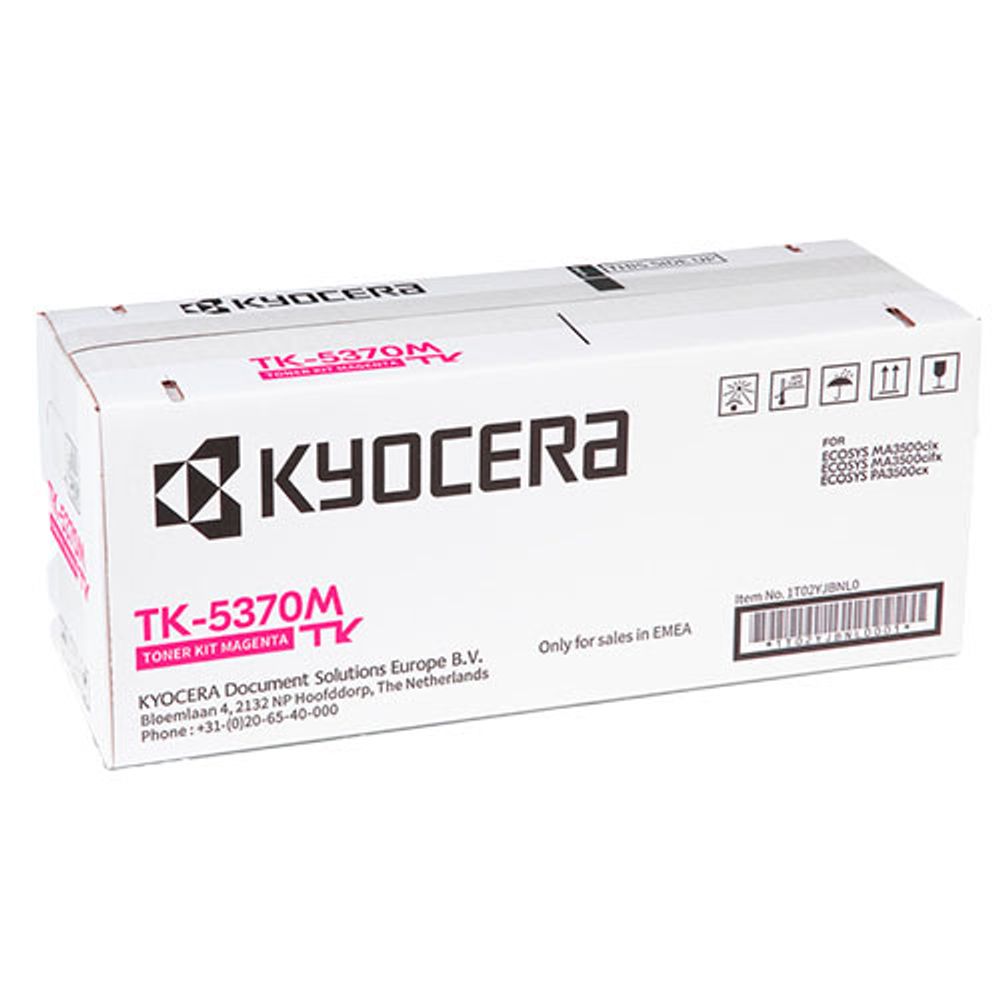 Тонер-картридж Kyocera TK-5370M для PA3500cx/MA3500cix пурпурный (1t02yjbnl0)