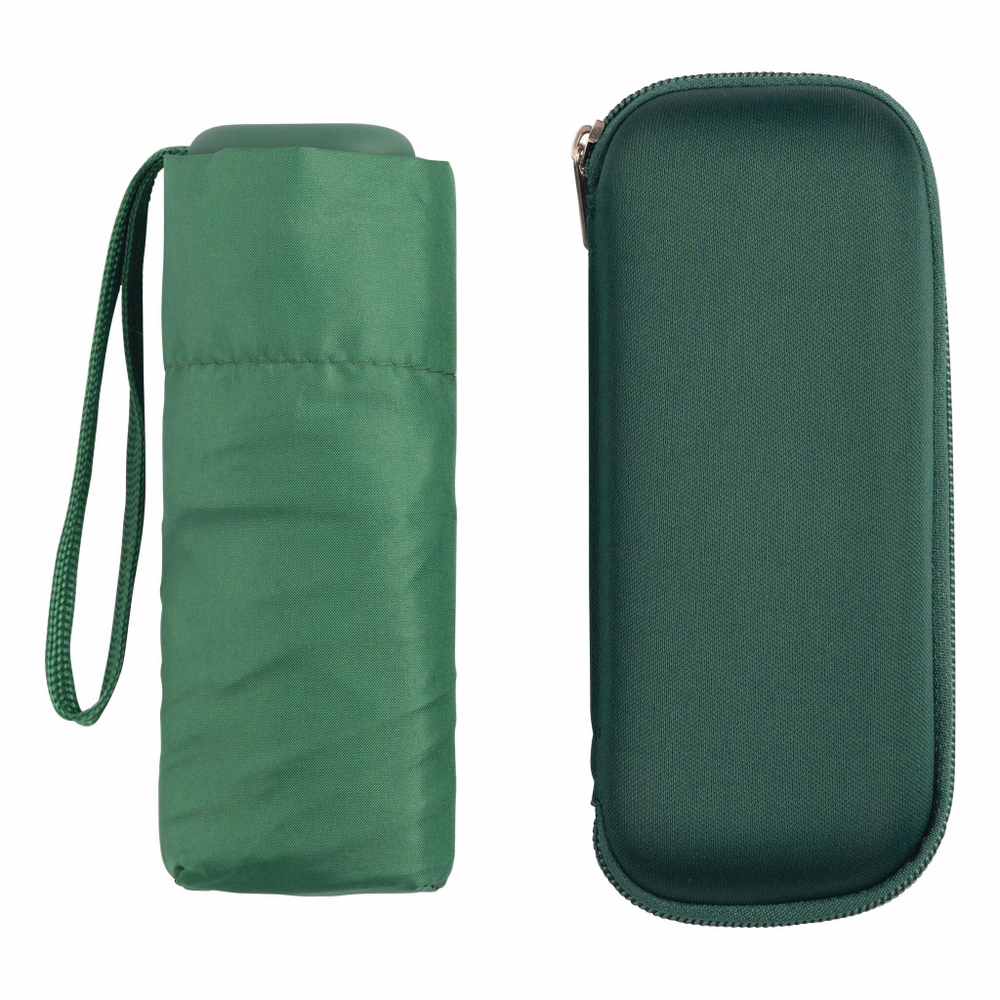 Алюминиевый складной зонтик в футляре POCKET