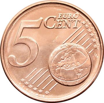5 евроцентов 2010 Греция (5 euro cent)