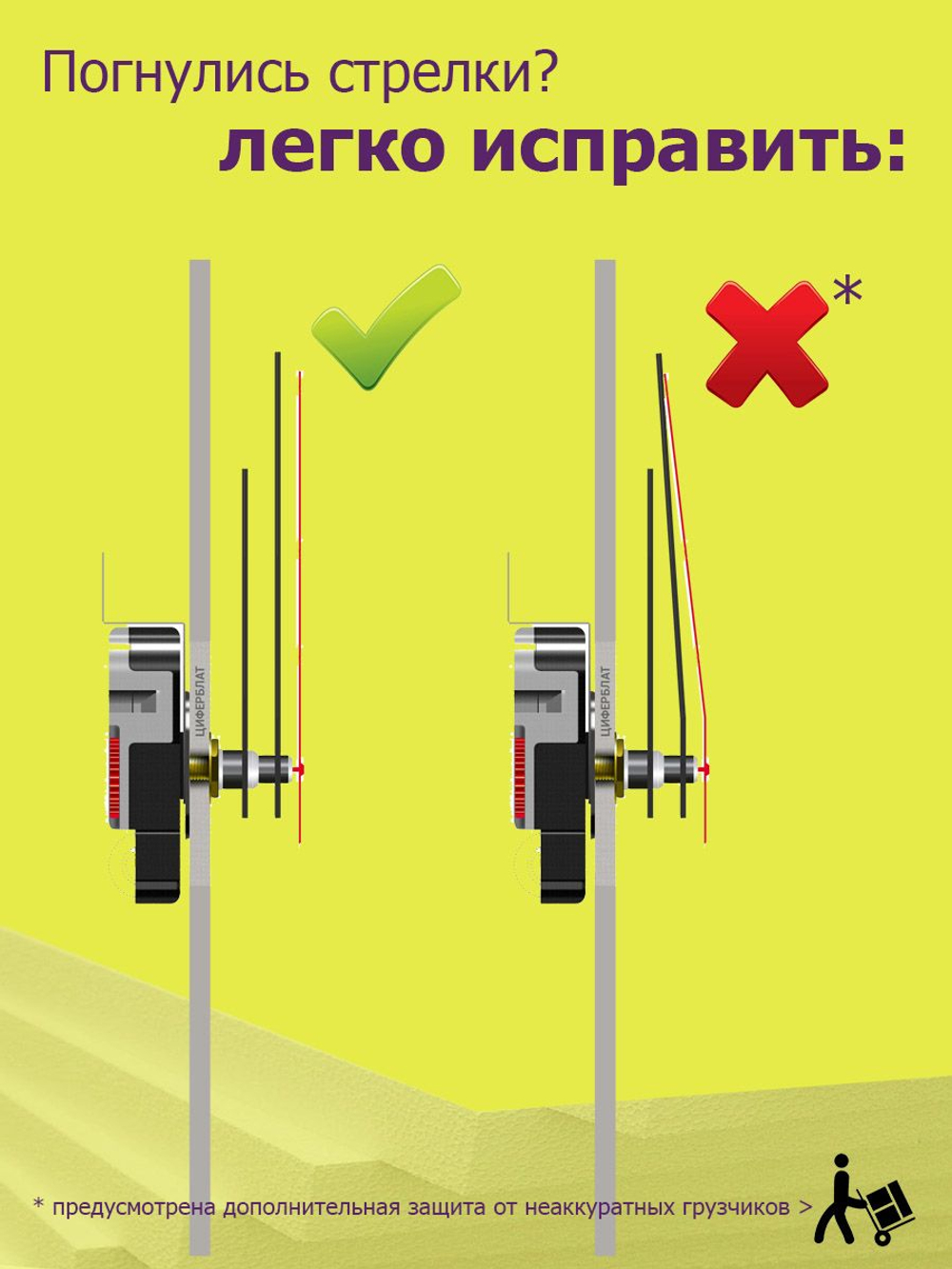 Часы настенные 40 см Clork