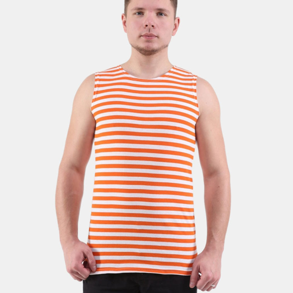 Майка-тельняшка МЧС ГОСТ (оранжевый)