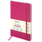 Блокнот А5 (130х210 мм) BRAUBERG ULTRA балакрон 80 г/м2 96 л. клетка красный (2 штуки в упаковке)