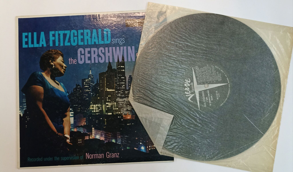 Винтажная виниловая пластинка LP Ella Fitzgerald Ella Fitzgerald Sings The Gershwin Song Book Vol. 1 (USA 1959)