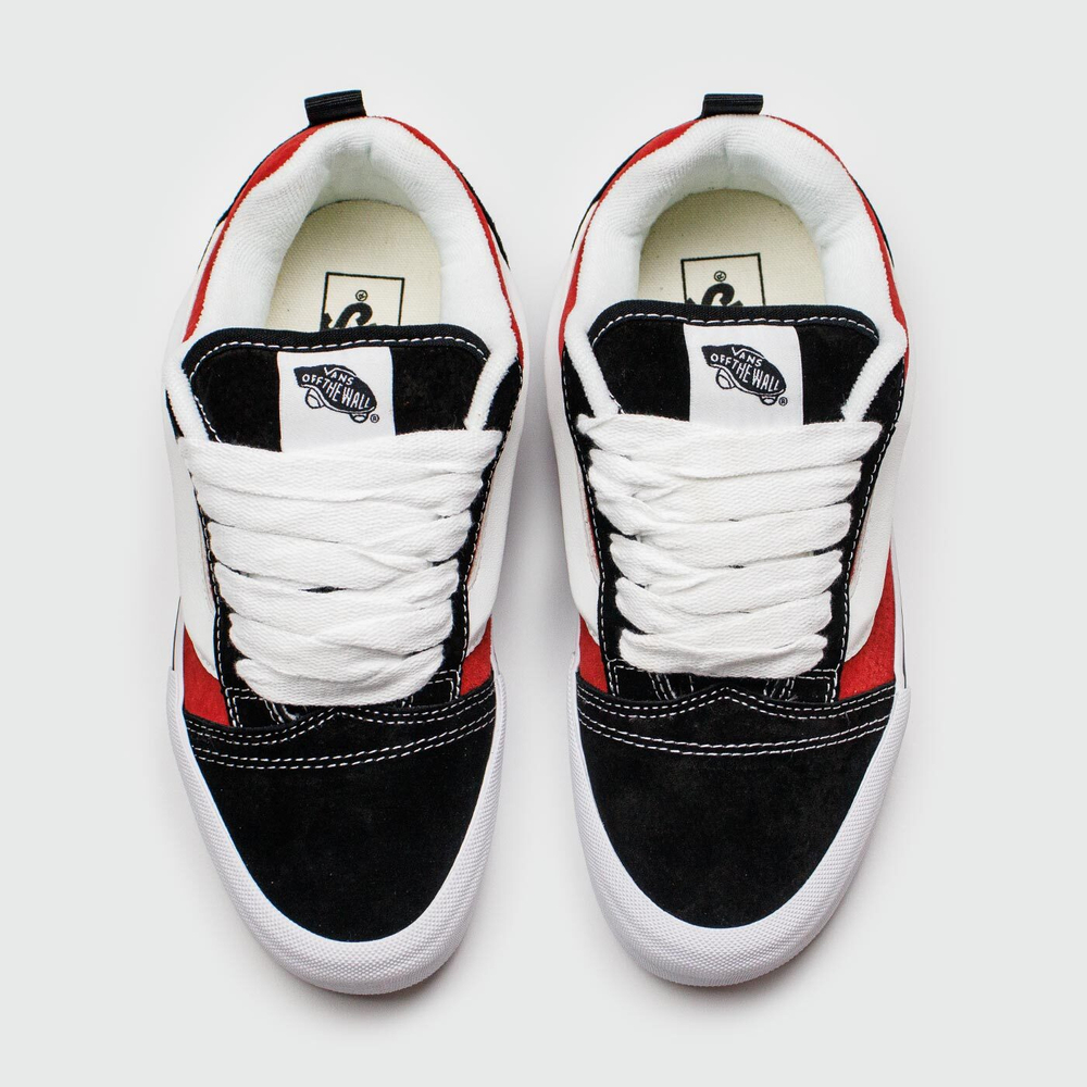 Кеды Vans Knu Skool Red / Black