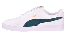 Мужские кроссовки Puma Shuffle - white/varsitygreen/gold