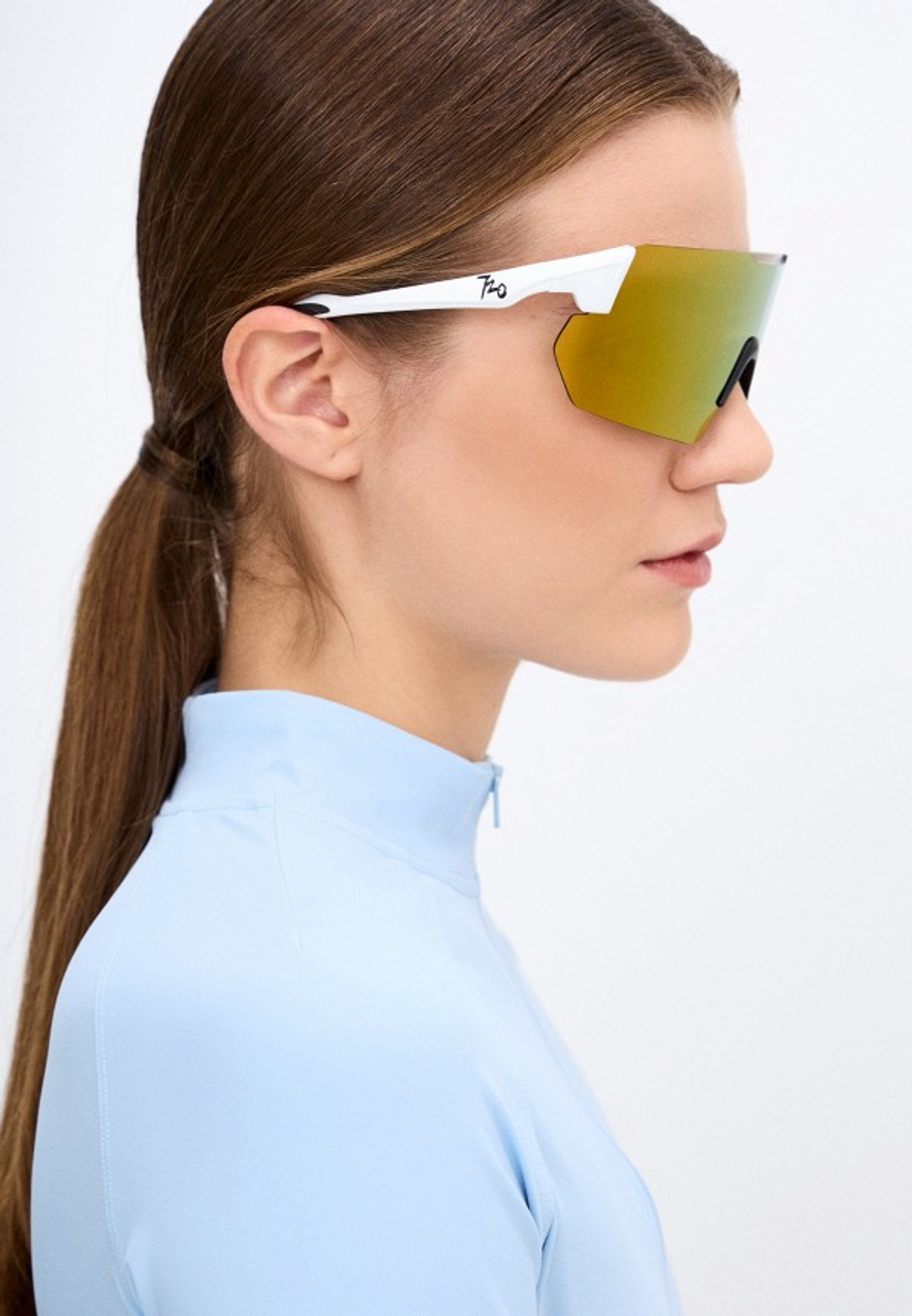 Спортивные очки с диоптриями 720armour Kamikaze C9 / Matte White / Gold Lens