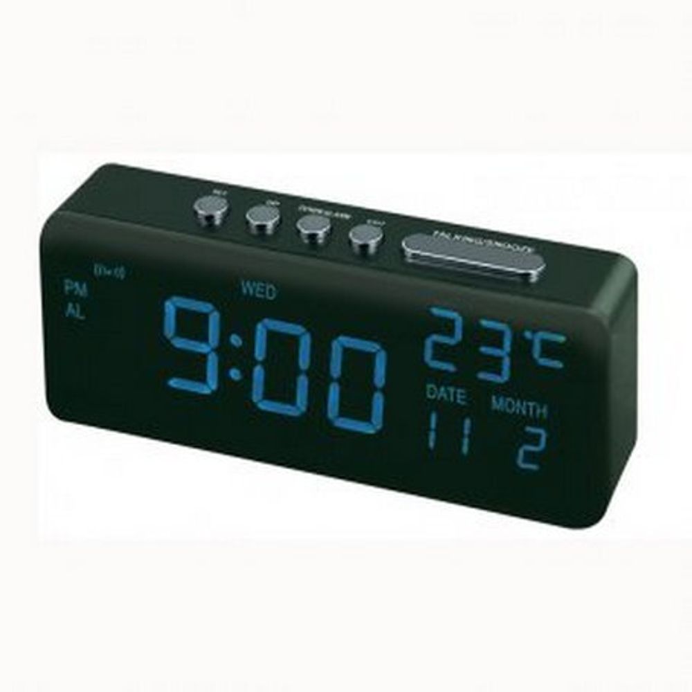 Часы VST-762W-5 Blue (Температура/дата/голос)