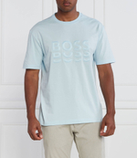 Футболка Tee 3 BOSS GREEN - голубой(50495876)