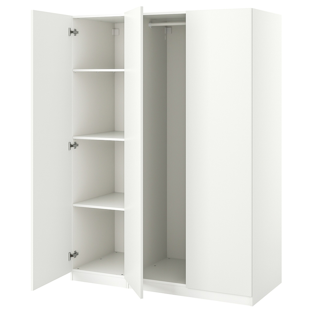 Распашной шкаф PAX FORSAND IKEA (комбинация) (белый)  170*45*220