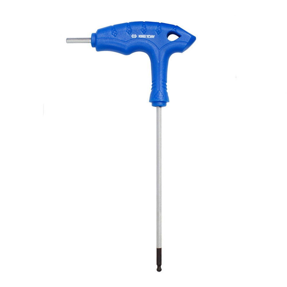 KING TONY (116003M) Шестигранник L-образный 3 мм, с шаровым окончанием