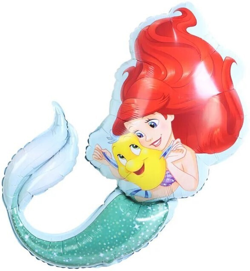 К Фигура, Русалочка Ариэль, 32"/81 см, 1 шт.