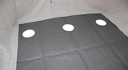 Универсальный пол к палатке для зимней рыбалки (2.05х2.05м) 3 лунки