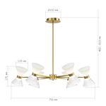 Светильник подвесной SPIRIT G9 LED 12х5W