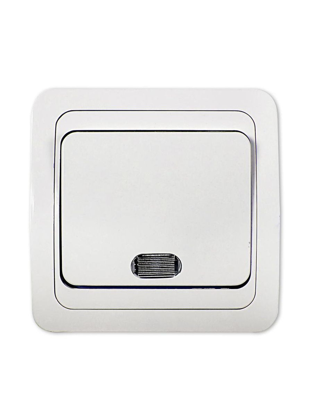 Выключатель 1-кл. СП Classico 2121 10А IP20 с подсветкой бел. ASD / IN HOME 4680005959853