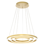 Citilux Дуэт CL719652 LED Люстра подвесная с пультом Золото