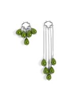 Серьги "Cloud" Green