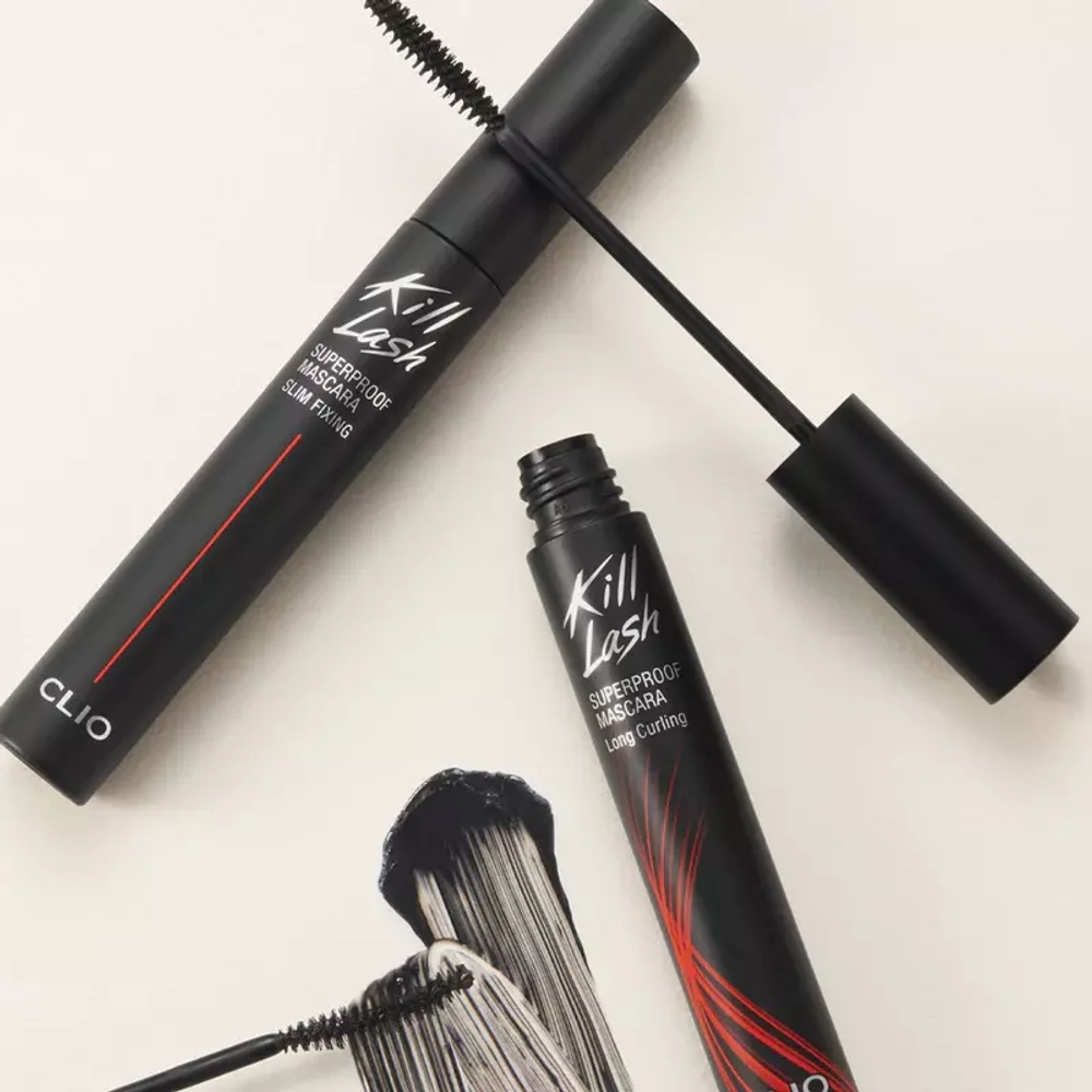 CLIO Подкручивающая, водостойкая тушь для ресниц CLIO Kill lash superproof mascara