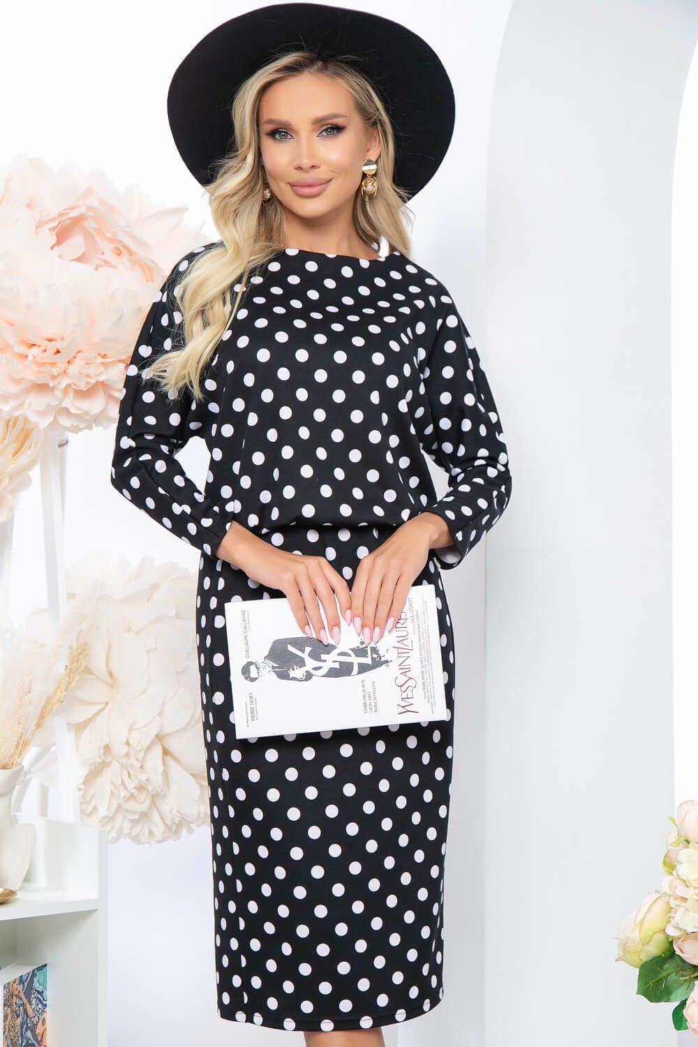 Платье "Джун" (горох) П5041 LT Collection