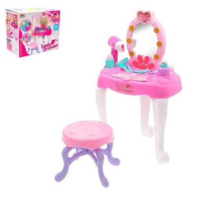 Столик Очарование с аксессуарами, 19 предметов