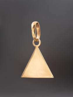 Кулон Всевидящее Око Classic из серебра с позолотой