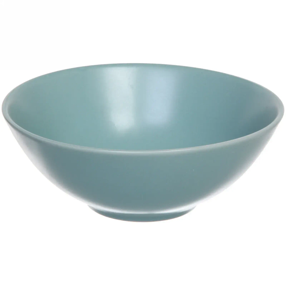 Салатник керамический 500мл «Матовая глазурь» нежная мята 16*6см