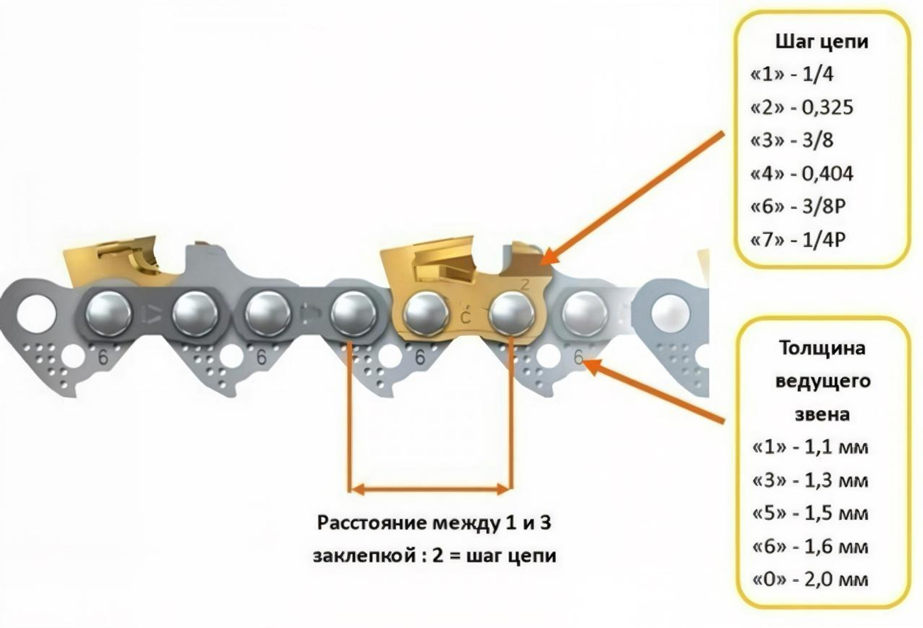 Как правильно подобрать цепь для бензопилы?