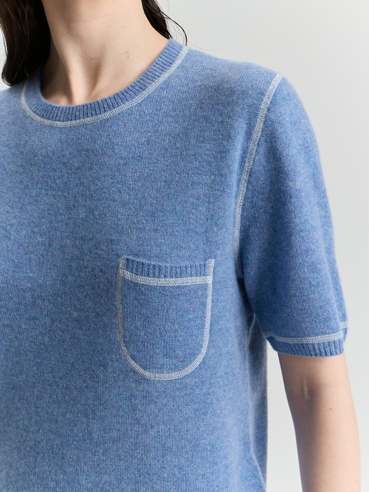 Кашемировая футболка