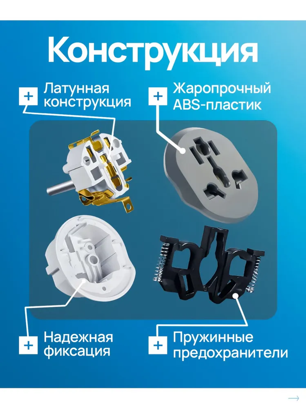 переходник с китайской вилки на российскую , переходник на евровилку , серый Латунь! R74S 16А 2 штуки Сетевой адаптер для путешествий