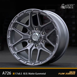 Диск колёсный литой AGILITY FORCE А726X R18 8.5 ET0 Dark Matte Tint