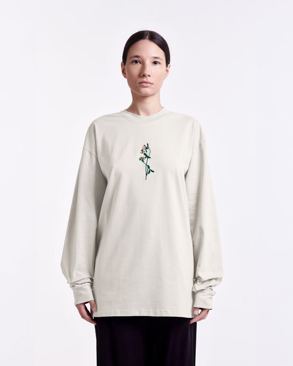 Лонгслив Клевер экрю - фото 2