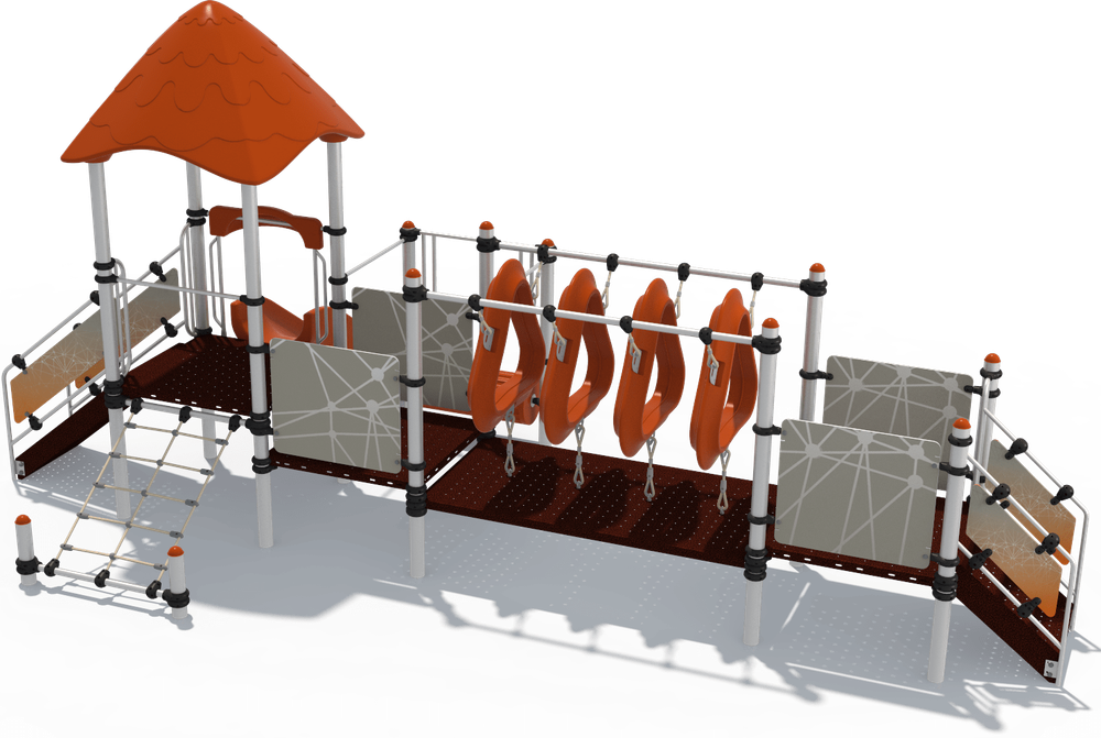 Детский городок Родос (комплектация 2, паттерн Vector)