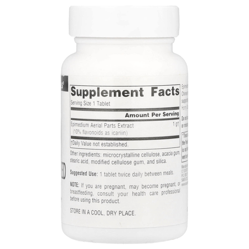 Source Naturals, Horny Goat Weed, 1000 мг, 30 таблеток