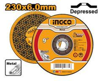 Круг зачистной по металлу 27 230х6х22 A 24 RBF INGCO MGD602301