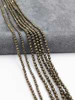 Пирит в огранке 2,3мм