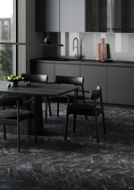 Кварц-виниловая плитка Fargo Stone LVT Гранит Черный 1804-3 фаска