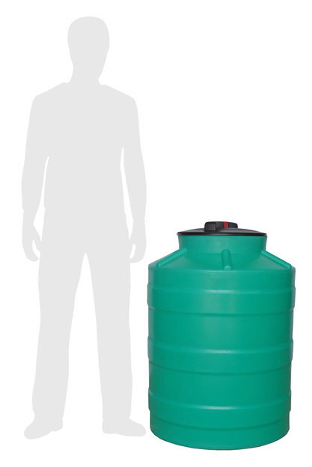 Бочка Экогрупп ДВ 200 л. (180 л.) вертикальный (600x600x840см;белый) - арт.561016