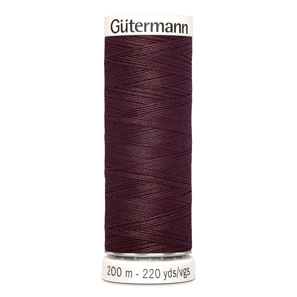 01 Нить Sew-All 100/200 м для всех материалов, 100% полиэстер Gutermann 748277 (130 т.марсала)