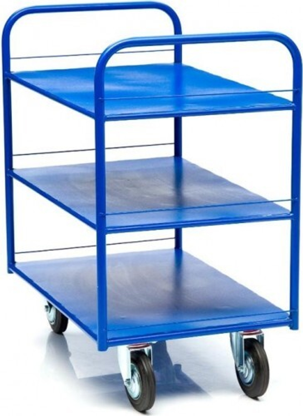 Тележка платформенная СТЕЛЛА-ТЕХНИК КР-3-160 3-х ярусная, 600х900мм КР-3-160-К