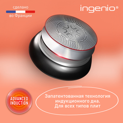 Набор посуды со съемной ручкой Tefal Ingenio Daily Chef Black 5 предметов 16/20/24/28 см L7629102