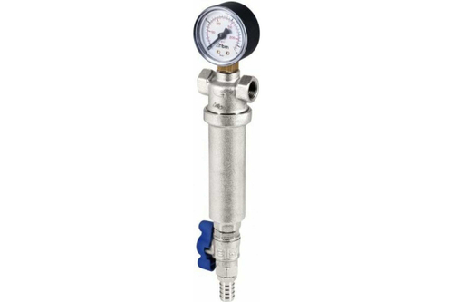 Фильтр промывной с манометром 1" RBM