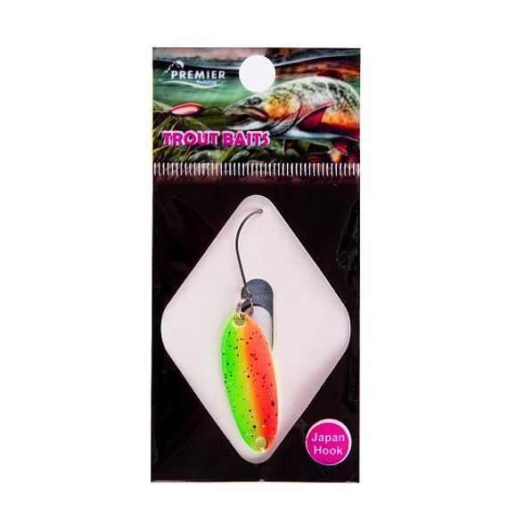 Микро приманка Fat 2.7гр цв. 220 Оранжевый+салатовый PREMIER