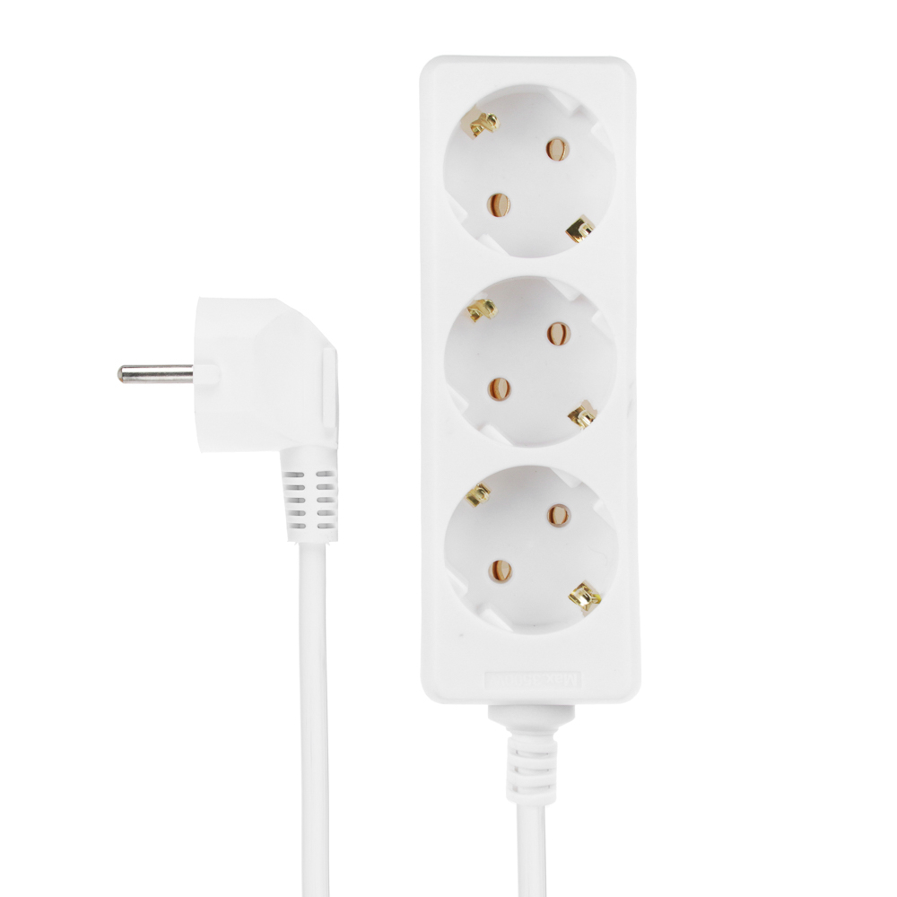 Удлинитель 3 гнезд с зазем.,7м 16А 3500Вт FORZA (20шт/кор)