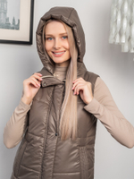 Жилет "Стар" кофе