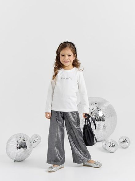 Лонгслив "Молоко" с вышивкой