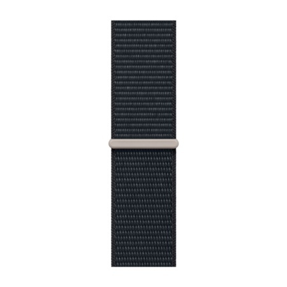 Часы Apple Watch SE (2023), спортивный ремешок черного цвета