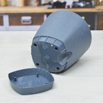 Горшок цветочный Amsterdam 1,35л D140мм, тёмный камень