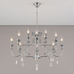 Citilux Рига CL437221 Люстра подвесная Хром